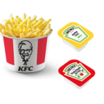 Картофель и соусы KFC
