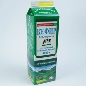 Кефир Киргизский натуральный, 2,5%, 1л