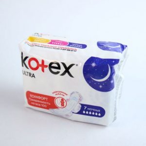 Прокладки "Kotex" ultra ночные, 7шт