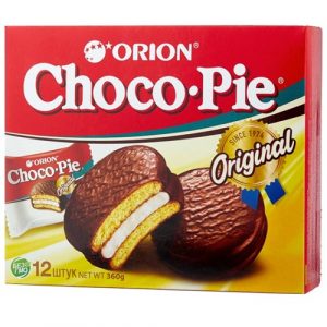 Печенье в глазури "Choco Pie" оригинал, 12шт, 360гр