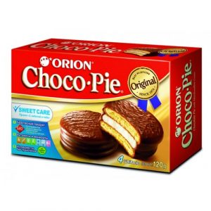 Печенье в глазури "Choco Pie" оригинал, 4шт, 120гр