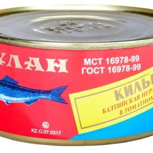 Килька "Улан" балтийская в томат соус 325г