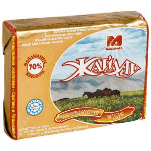 Масло "Жайлау" слвочное 70% 180гр