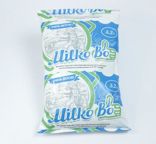 Молоко “Milko Bo” 3,2% 900мл
