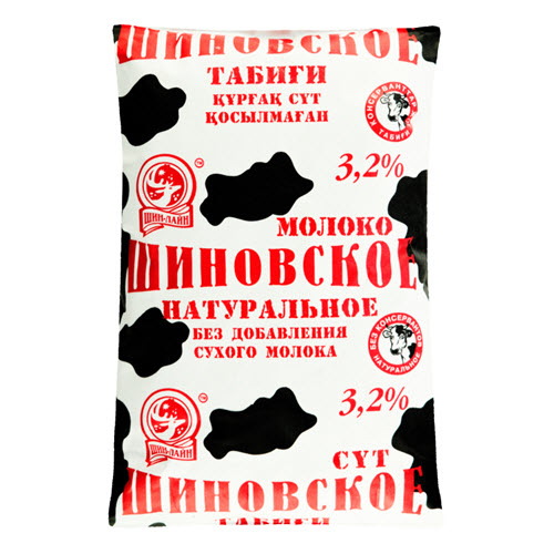 Молоко "Шиновское" 3,2%, 1л