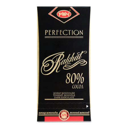 Шоколад ʺРахатʺ Perfection 80%, 100гр