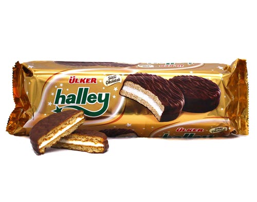 Печенье в глазури “Halley”, 10шт, 300гр