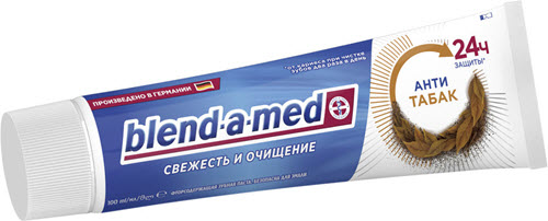 Зубная паста ʺblend-a-medʺ анти табак, 100 гр