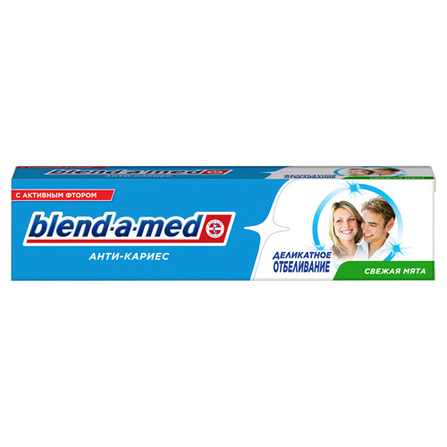 Зубная паста ʺblend-a-medʺ деликатное отбеливание, 100 гр