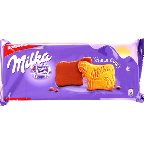 Печенье “Milka” фигурное молочный шок, 200гр
