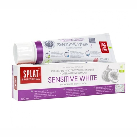 Зубная паста ʺSplat ʺ sensitive white, 100гр