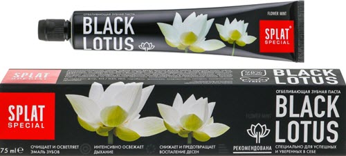 Зубная паста ʺSplat specialʺ black lotus, 75гр