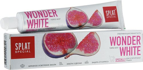 Зубная паста ʺSplat specialʺ wonder white, 75гр