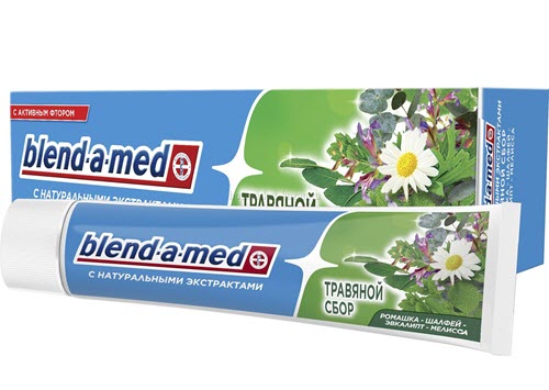 Зубная паста ʺblend-a-medʺ травяной сбор, 100 гр